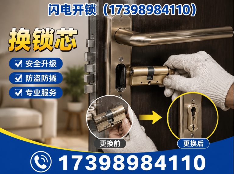 二七区闪电开锁展示图